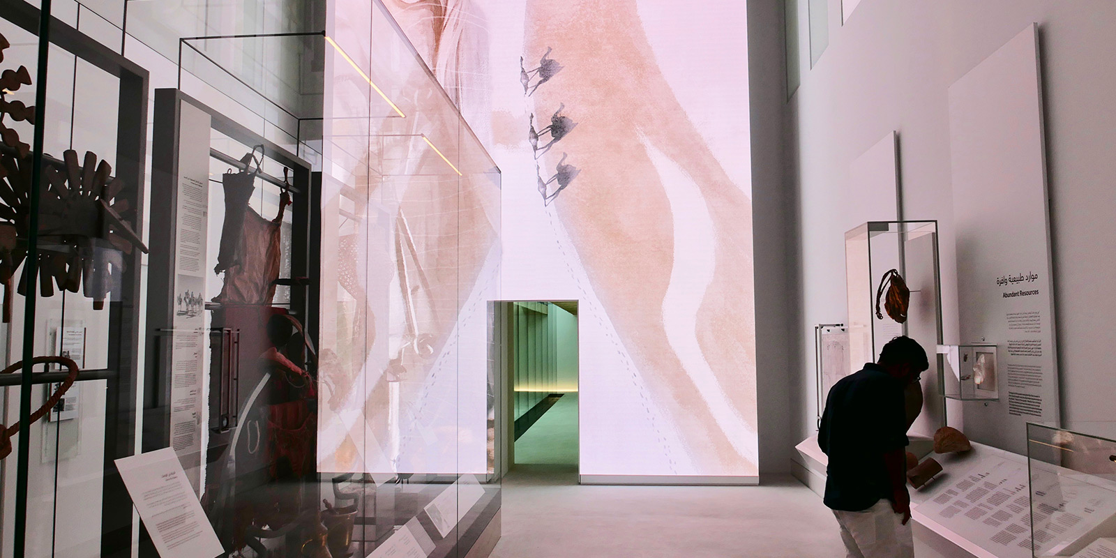 Qasr Al Hosn LED wall is ready to go
